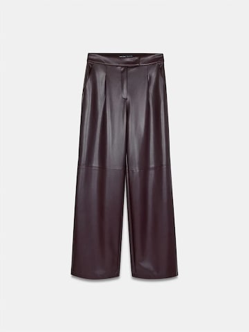 Dilvin - Calças em vermelho: frente
