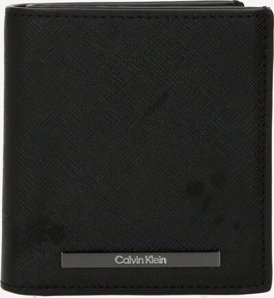 Calvin Klein Portemonnee in de kleur Antraciet / Zilvergrijs / Zwart, Productweergave