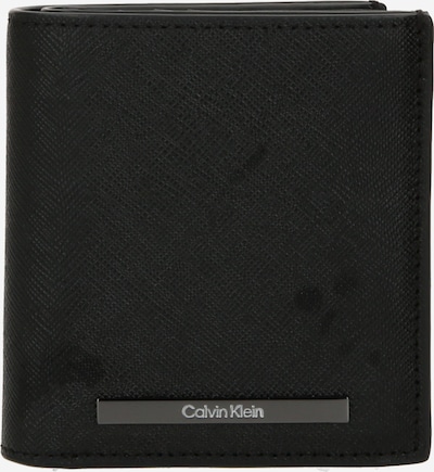 Portamonete Calvin Klein di colore antracite / grigio argento / nero, Visualizzazione prodotti