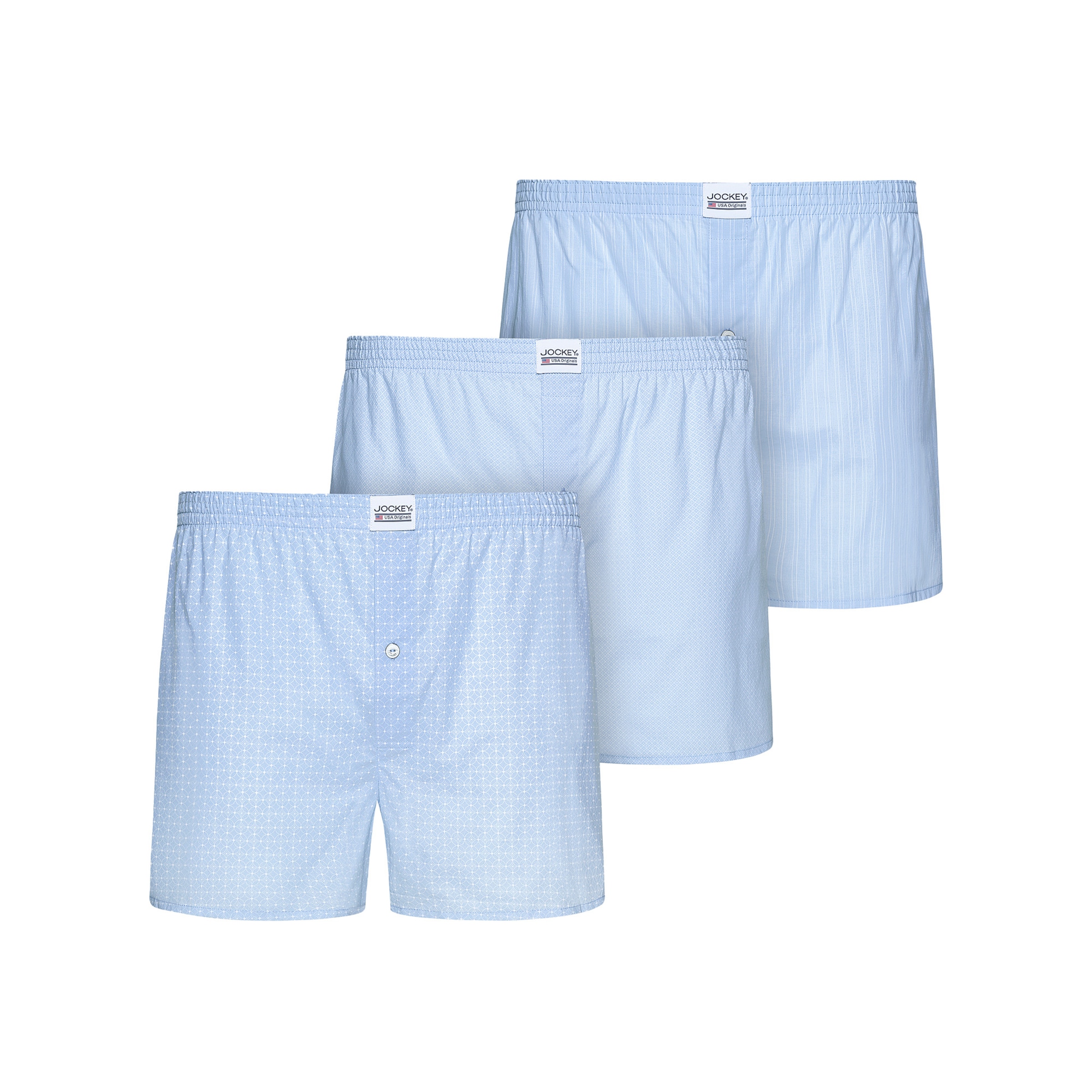 JOCKEY Boxershorts in Blau: Vorderseite