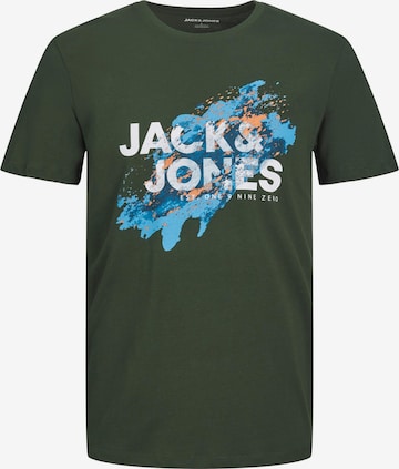 JACK & JONES Shirt 'JJNelson' in Green: front