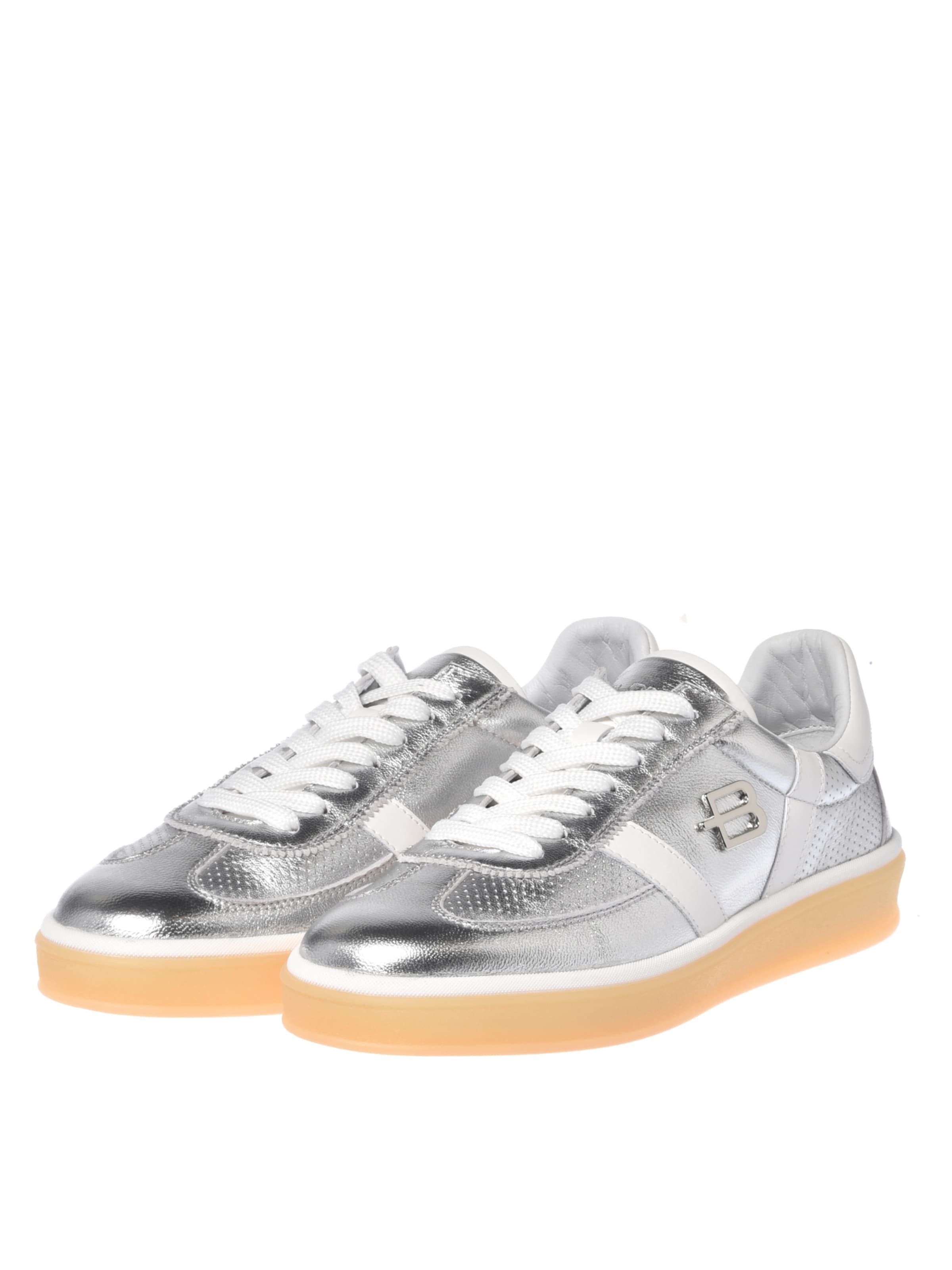 Baskets basses BALDININI en argent