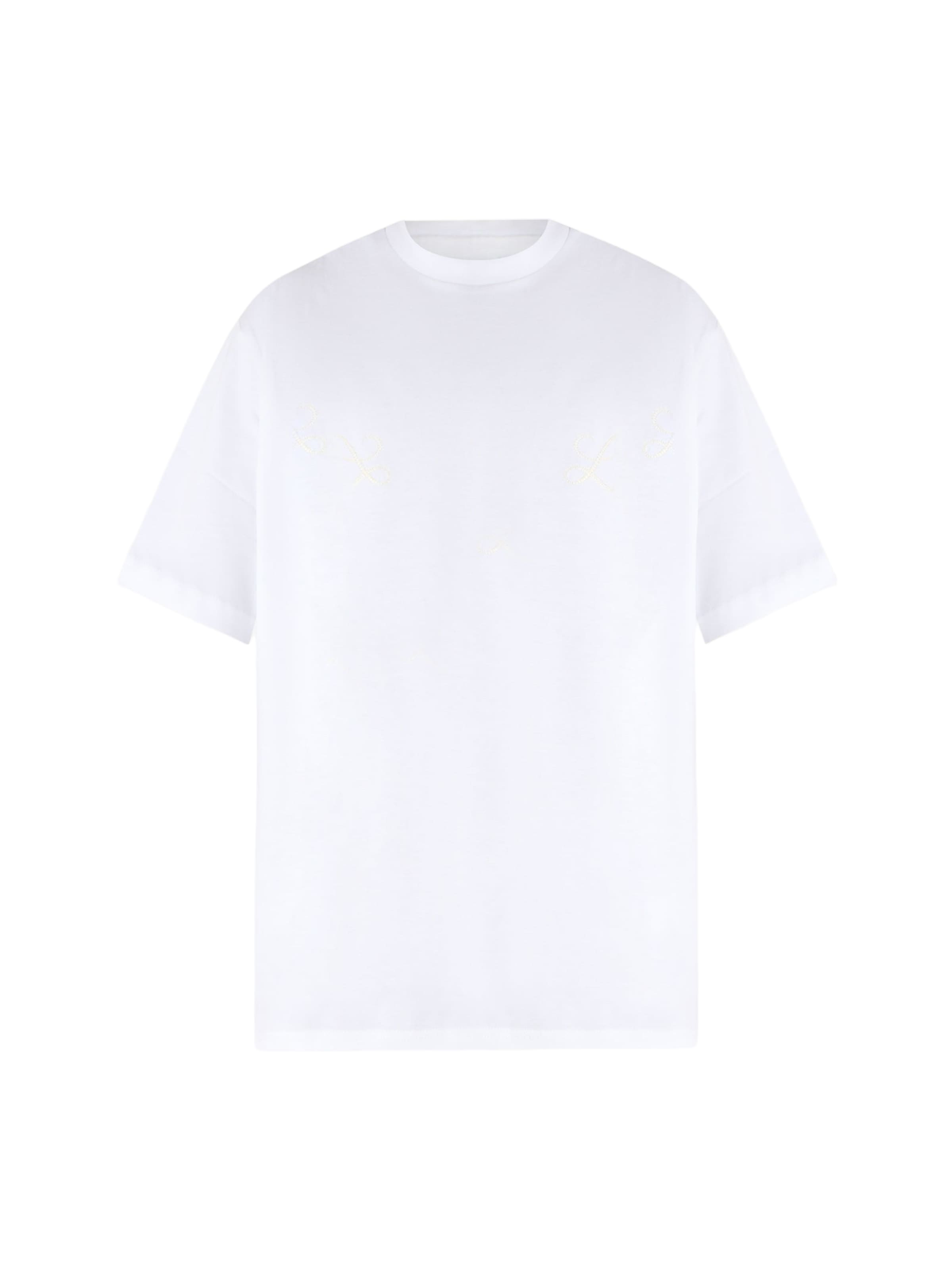 T-Shirt LOW BRAND en blanc : devant