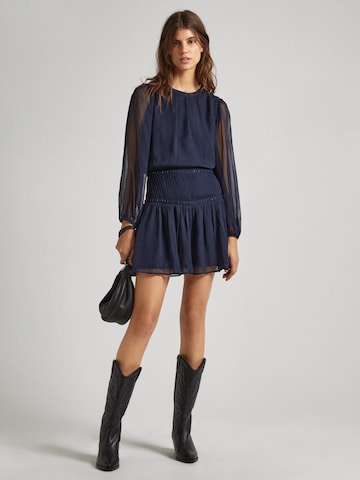 Pepe Jeans Shirt Dress 'CLEO ' in Blue