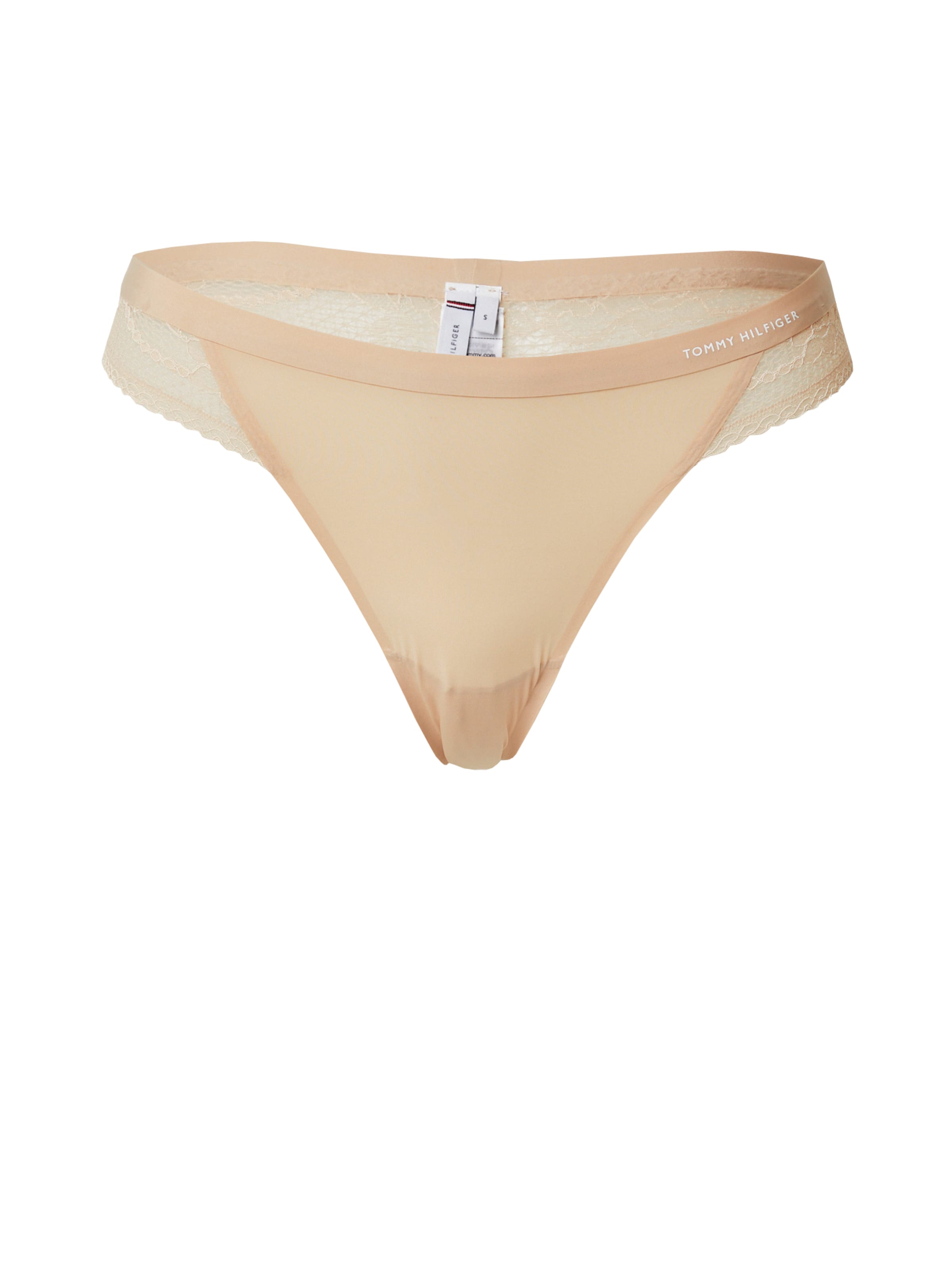 Regular String Tommy Hilfiger Underwear en beige : devant