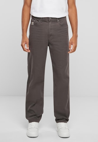 regular Pantaloni di Karl Kani in grigio: frontale