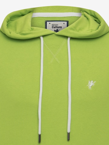 Sweat-shirt DENIM CULTURE en vert