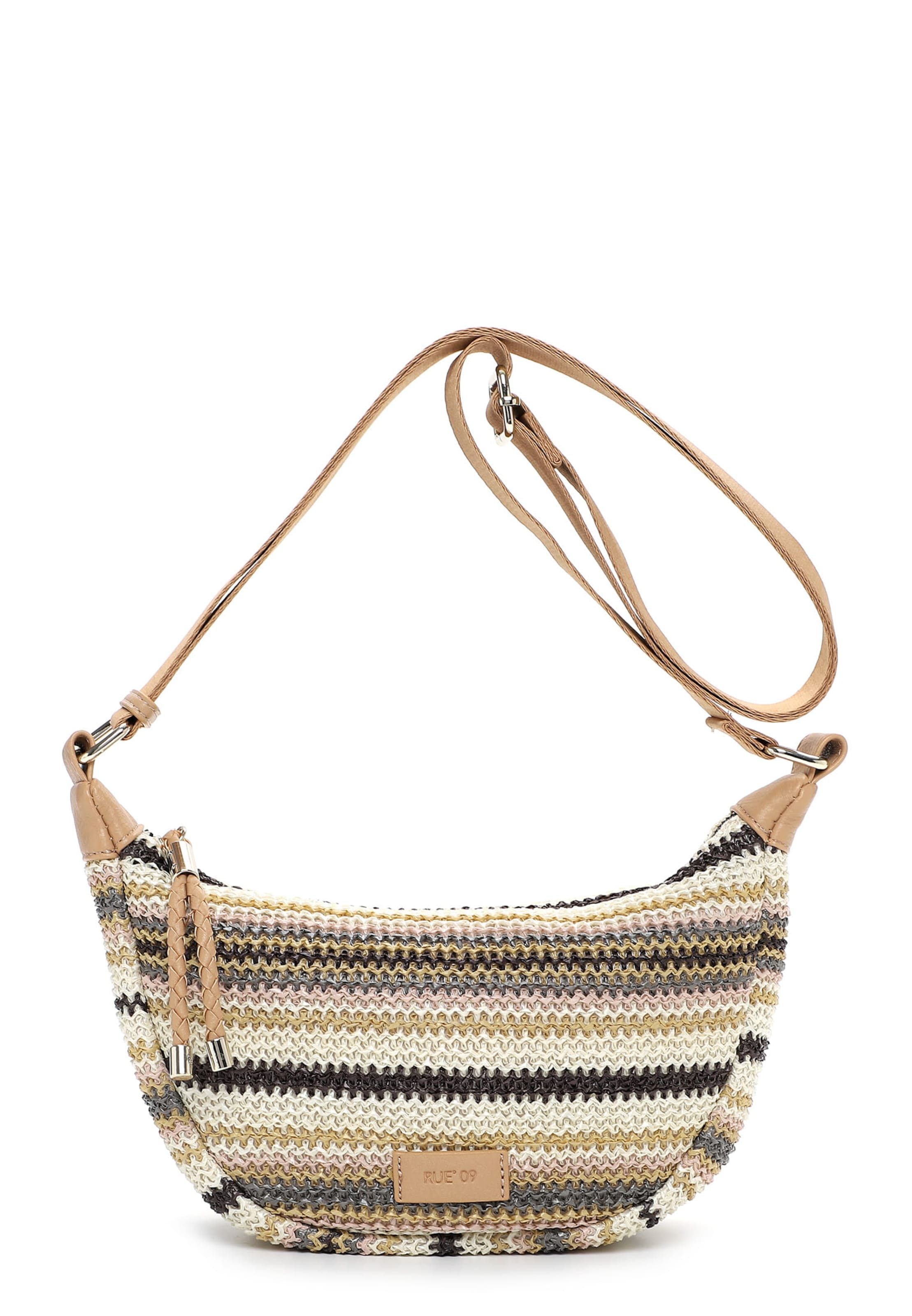 Emily & Noah Umhängetasche ' E&N Bayonne RUE 09 ' in Beige: Vorderseite