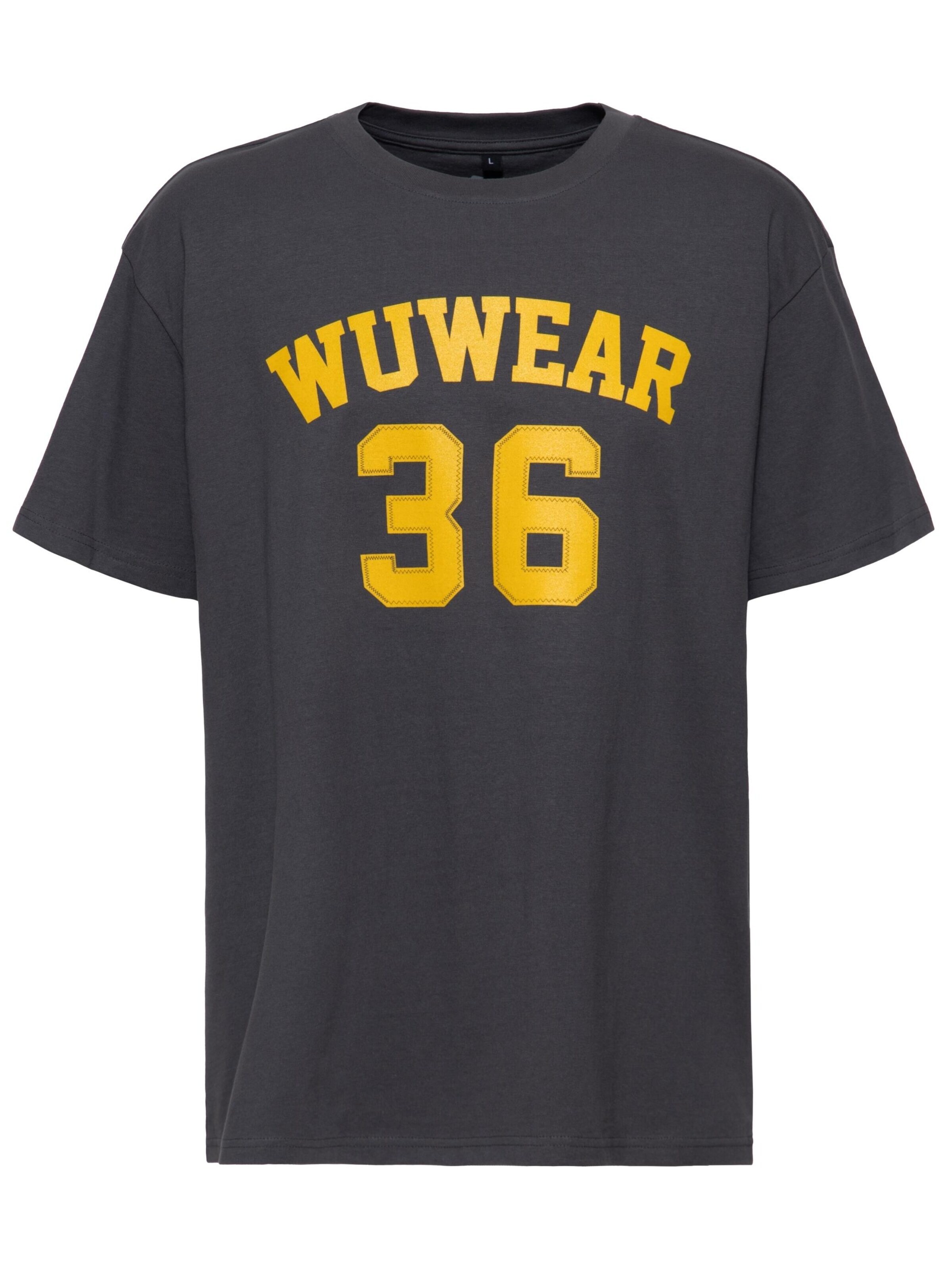 WU Wear Shirt in Grey: front