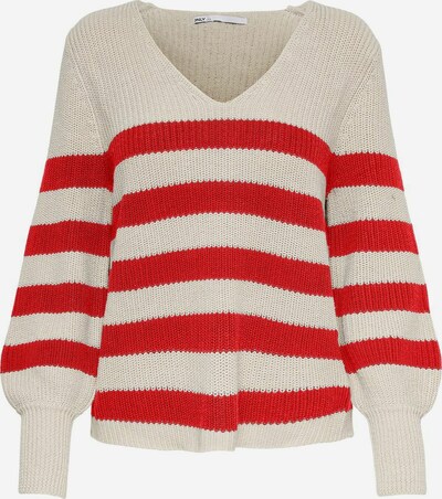 ONLY Sweater in Beige / Red, Item view