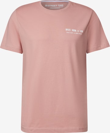 Street One MEN Shirt in Pink: front