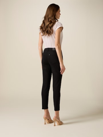 Skinny Pantaloni di oltre in nero