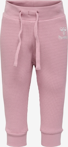 Hummel Pants in Pink: front