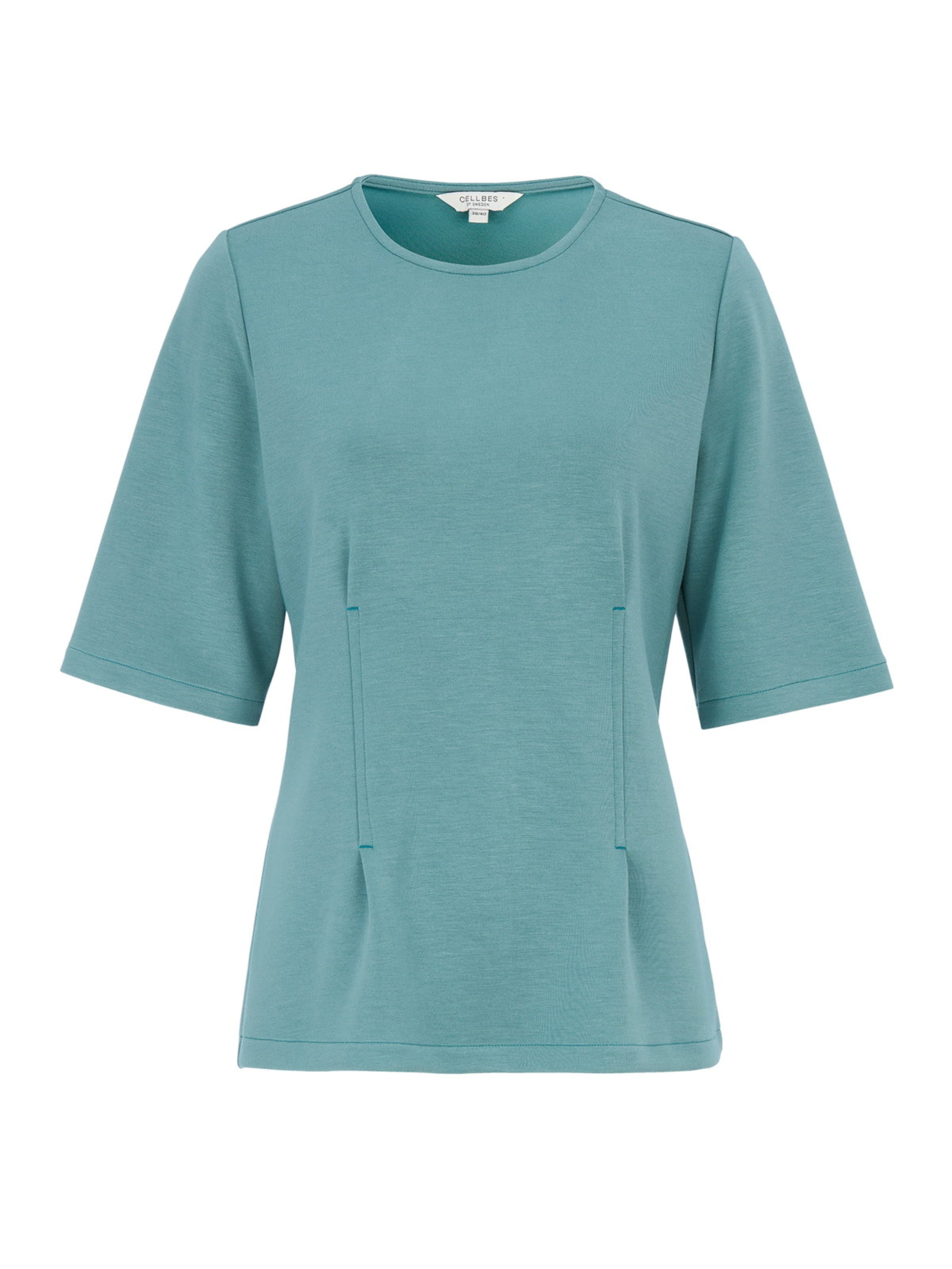 Cellbes of Sweden T-shirt en bleu clair, Vue avec produit