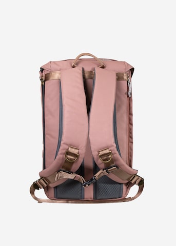 Doughnut Backpack 'Colorado' in Brown