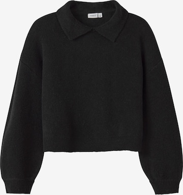 NAME IT - Jersey en negro: frente