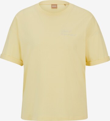 BOSS Shirt 'Evi' in Yellow: front