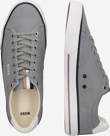 Baskets basses 'Aiden Tenn' BOSS Orange en gris