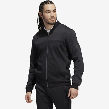 ADIDAS SPORTSWEAR Sportjacke in Schwarz: predná strana