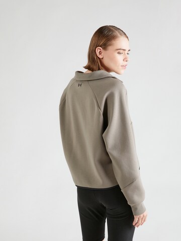 UNDER ARMOUR Sportief sweatshirt 'Unstoppable' in Grijs