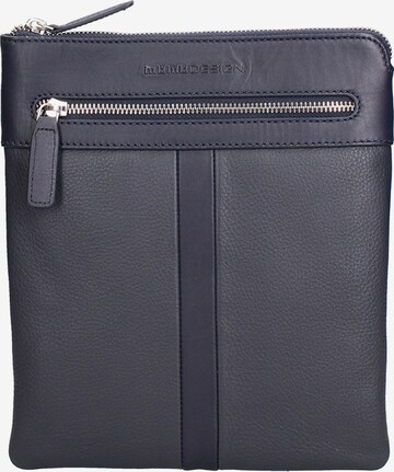 Borsa a tracolla di Momo Design in blu: frontale