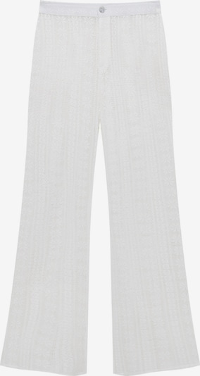 Pull&Bear Housut värissä valkoinen, Tuotenäkymä