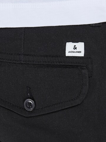 JACK & JONES Slim fit Cargo Pants 'JWHPAUL JJWARNER' in Black
