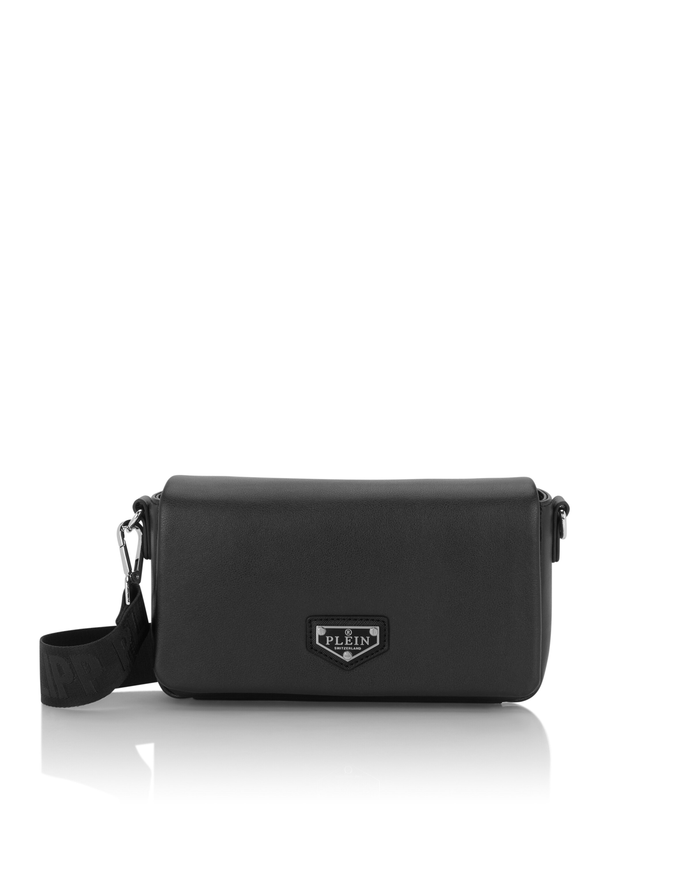 Philipp Plein - Bolso de hombro en negro: frente