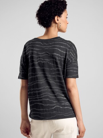 STREET ONE Shirt in Zwart