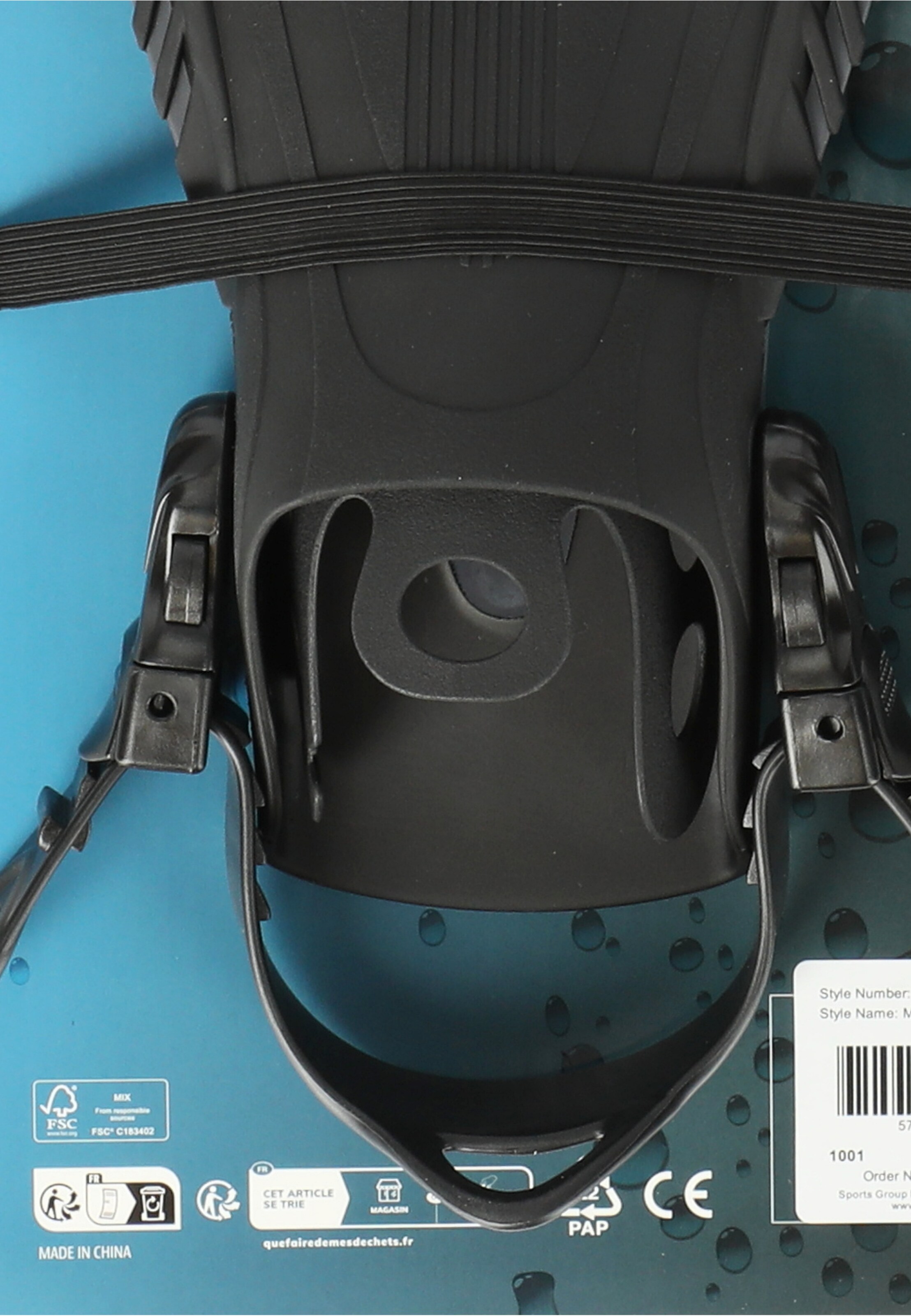 Rezo Flossen in Schwarz