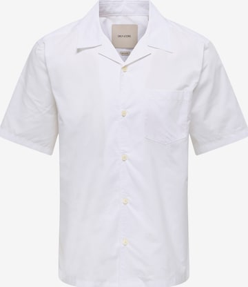 Only & Sons Hemd in Weiß: Vorderseite
