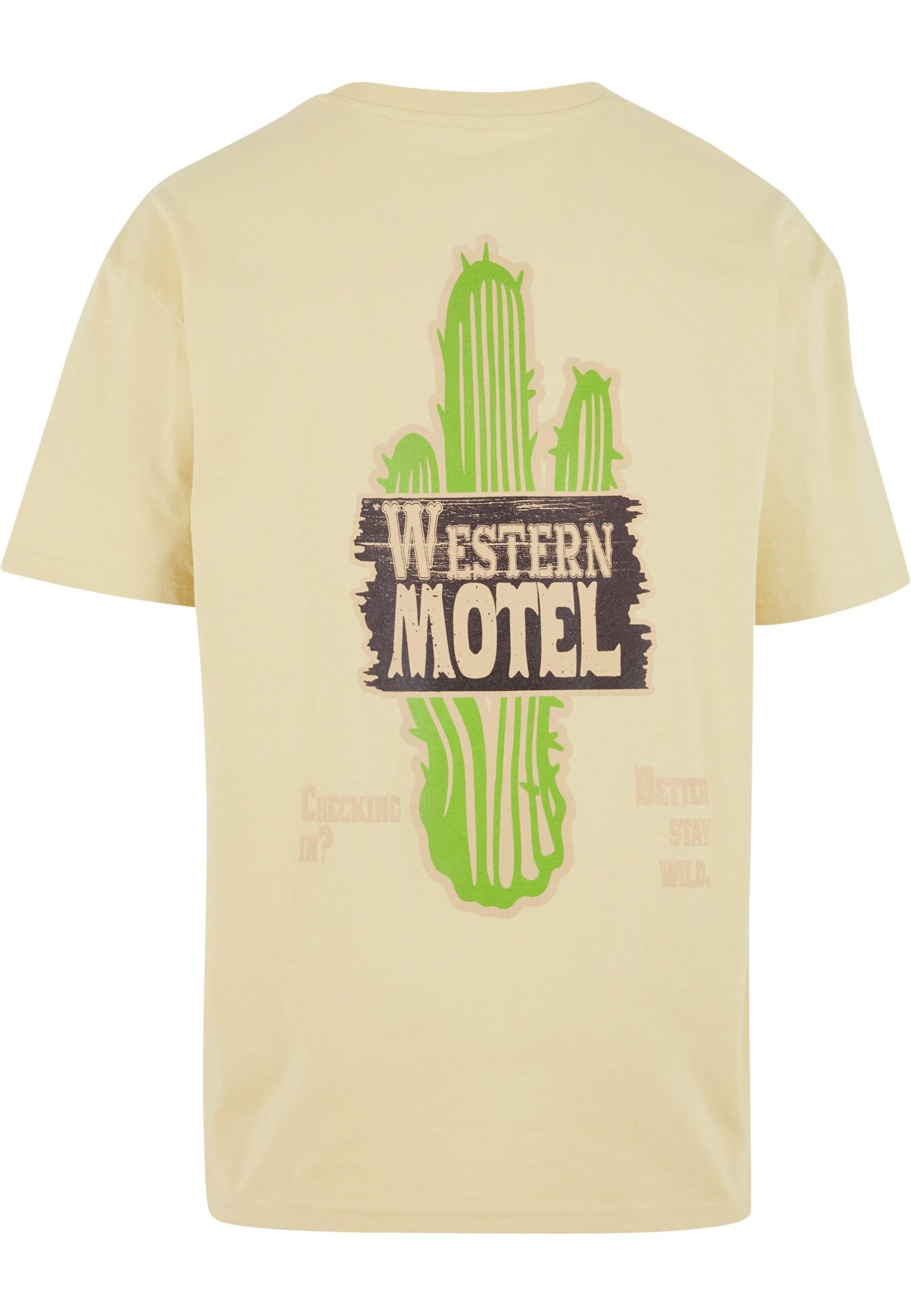Maglietta 'Western Motel' di Lost Youth in giallo