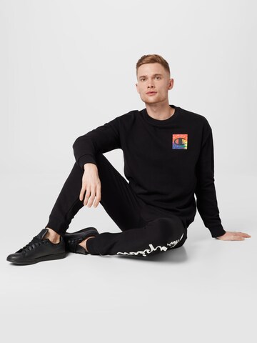 Champion Authentic Athletic Apparel Sweatshirt in Black