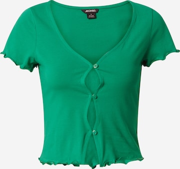 Maglietta di Monki in verde: frontale