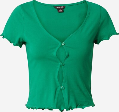 Monki T-shirt 'Marianne' i grön, Produktvy