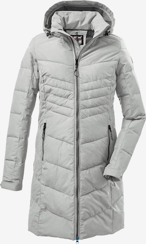 KILLTEC Winter Coat in Grey: front