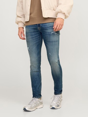JACK & JONES Skinny Džíny 'JJILIAM COLE' – modrá: přední strana