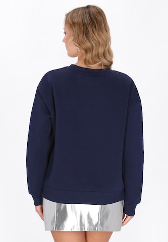 faina - Sudadera en azul