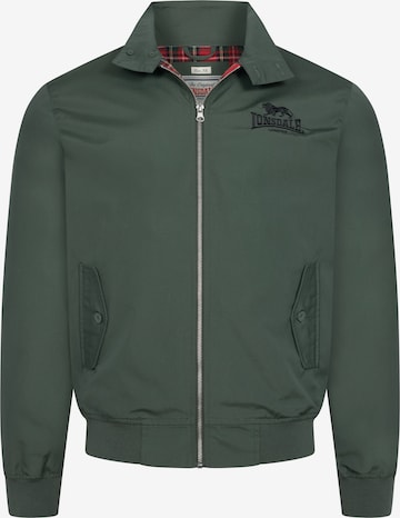 LONSDALE Демисезонная куртка 'Classic' в Зеленый: спереди