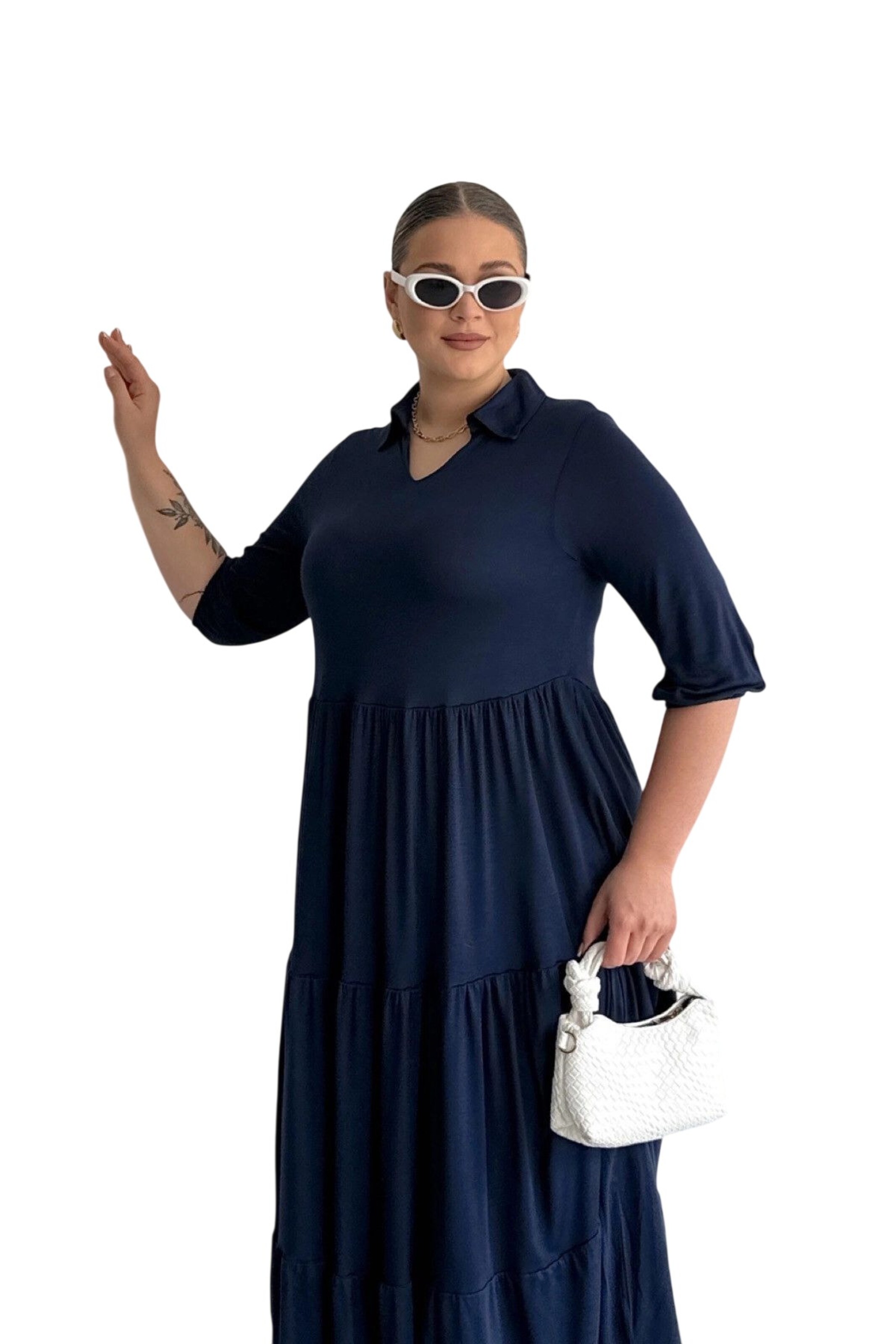 Stil Diva Jurk in Blauw