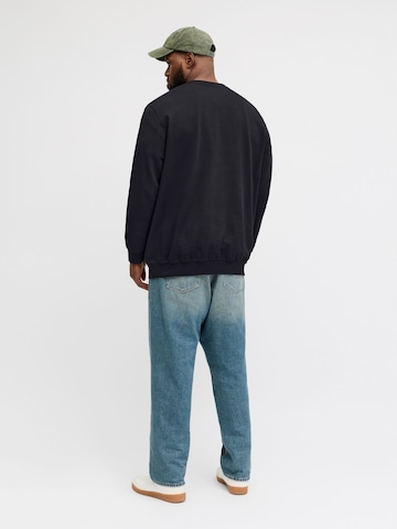 Jack & Jones Plus Sweatshirt 'JJEArchive' in Black