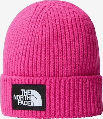 Bonnet THE NORTH FACE en rose : devant