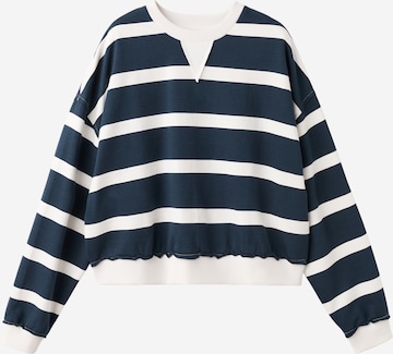 mėlyna MANGO TEEN Megztinis be užsegimo 'Marea': priekis