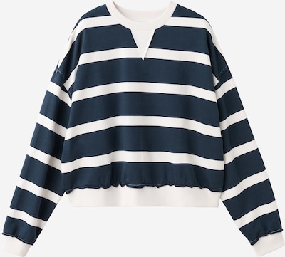 MANGO TEEN Collegepaita 'Marea' koossa XS-S värissä laivastonsininen / valkoinen, Tuotenäkymä
