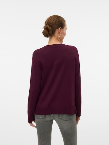 VERO MODA Trui 'VMSILJE' in Rood