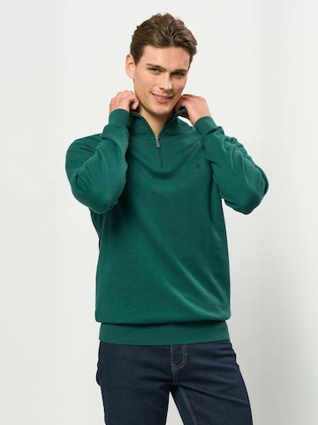 U.S. POLO ASSN. Sweater ' UMBrison ' in Green