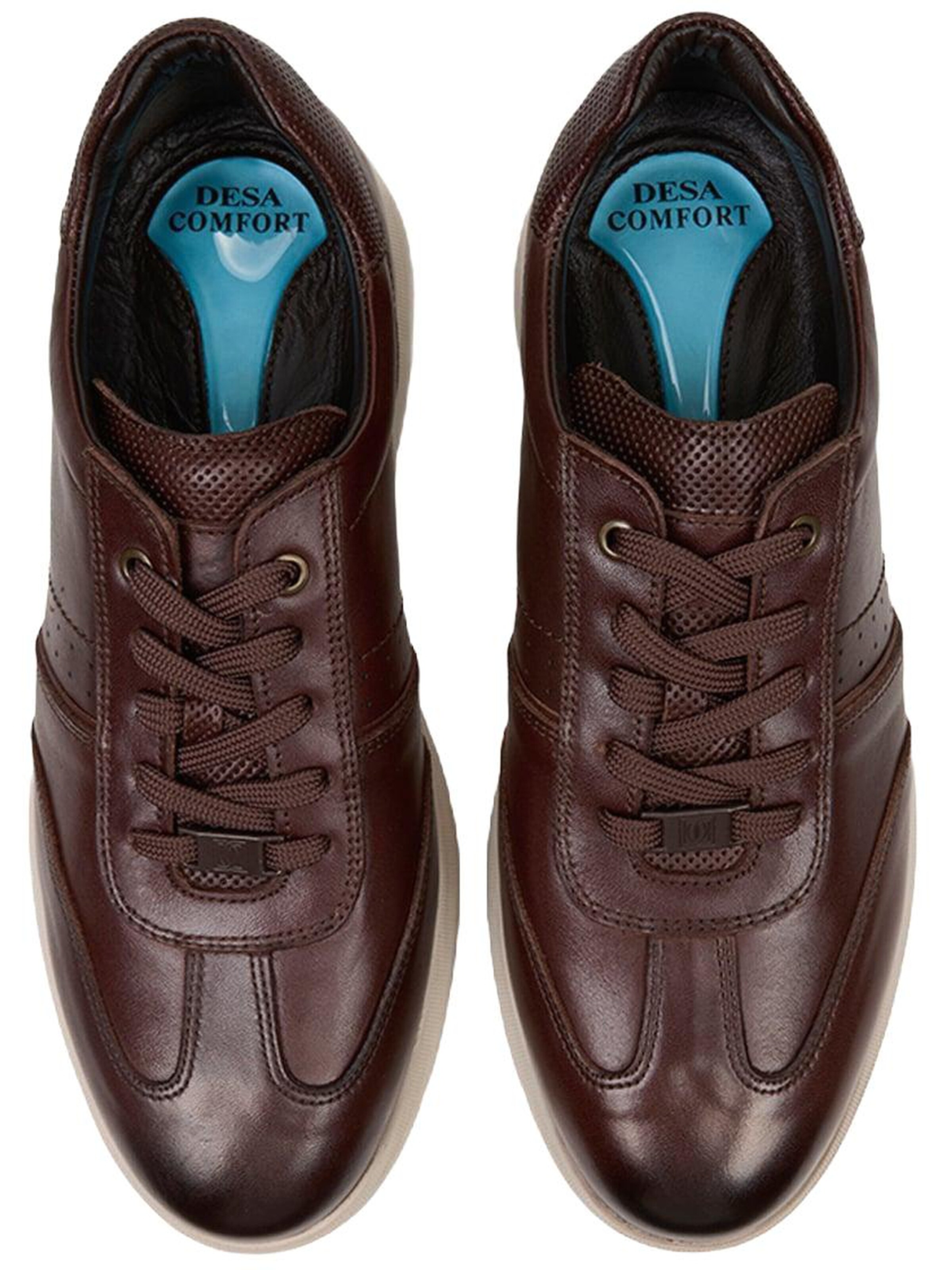 Slip on 'Schnürschuhe' Desa en marron