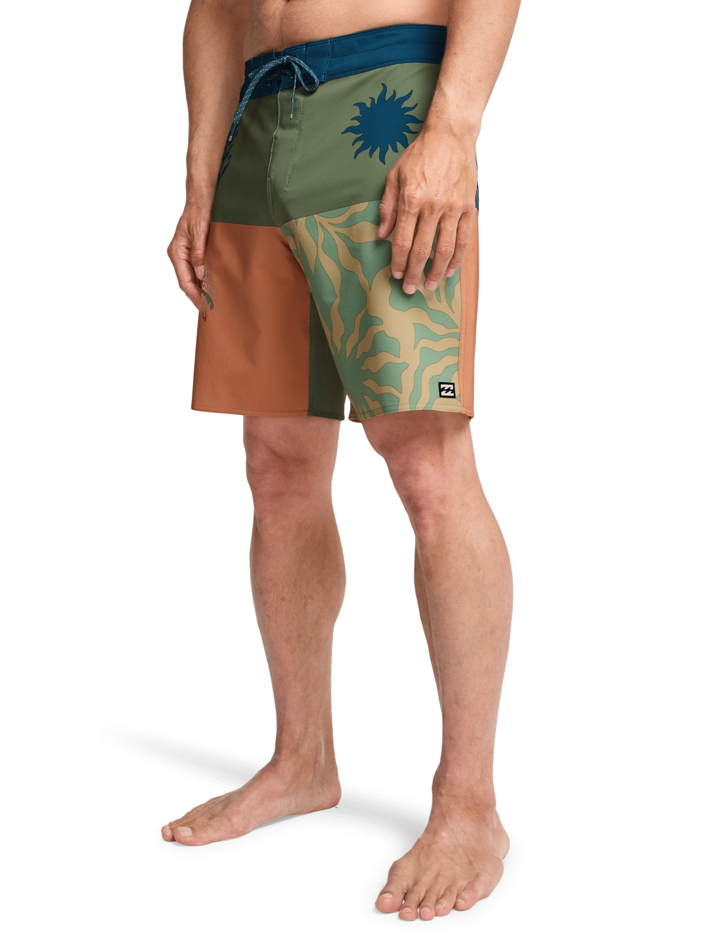 BILLABONG Swimming Trunks 'Reflection Pro' in Green