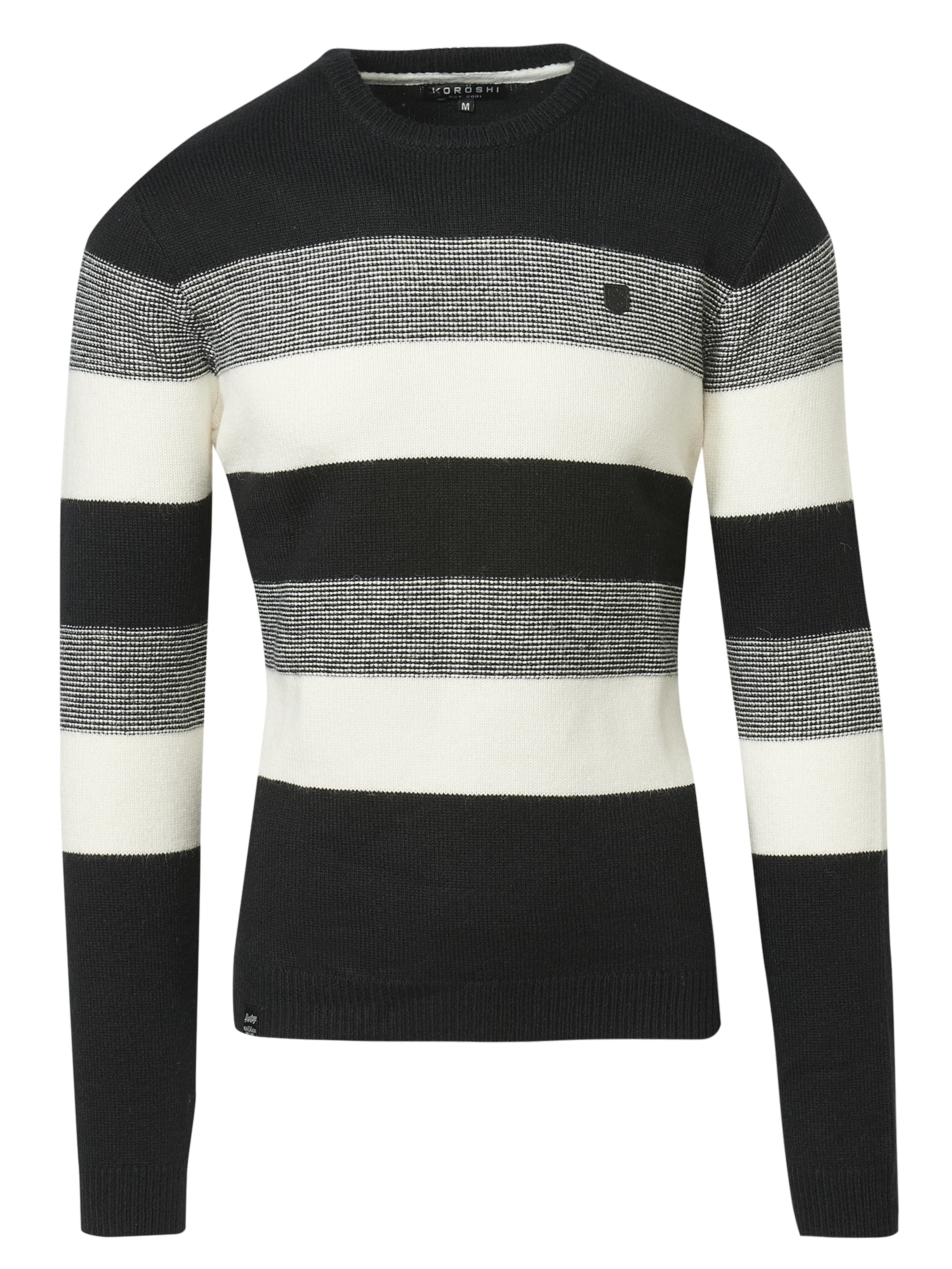 KOROSHI Trui in Zwart: voorkant