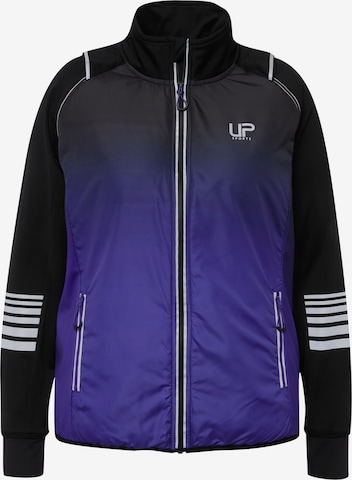 Veste fonctionnelle Ulla Popken en violet : devant